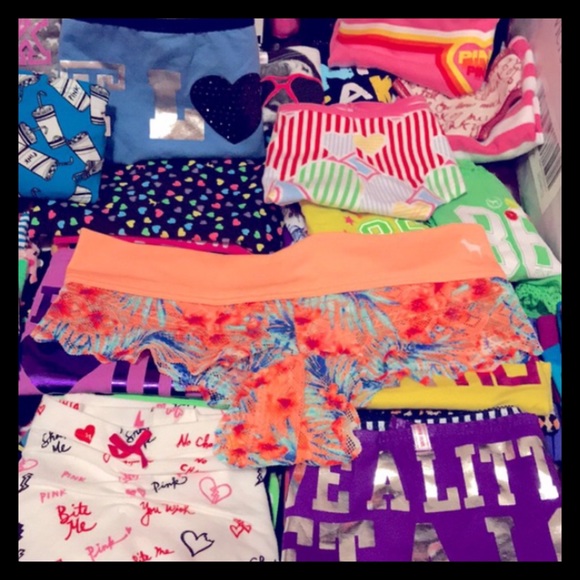 💕ⓅⒾⓃⓀ ⓋⓈ Extra Low Rise Cheekster Panty NWT💕 - Picture 2 of 5